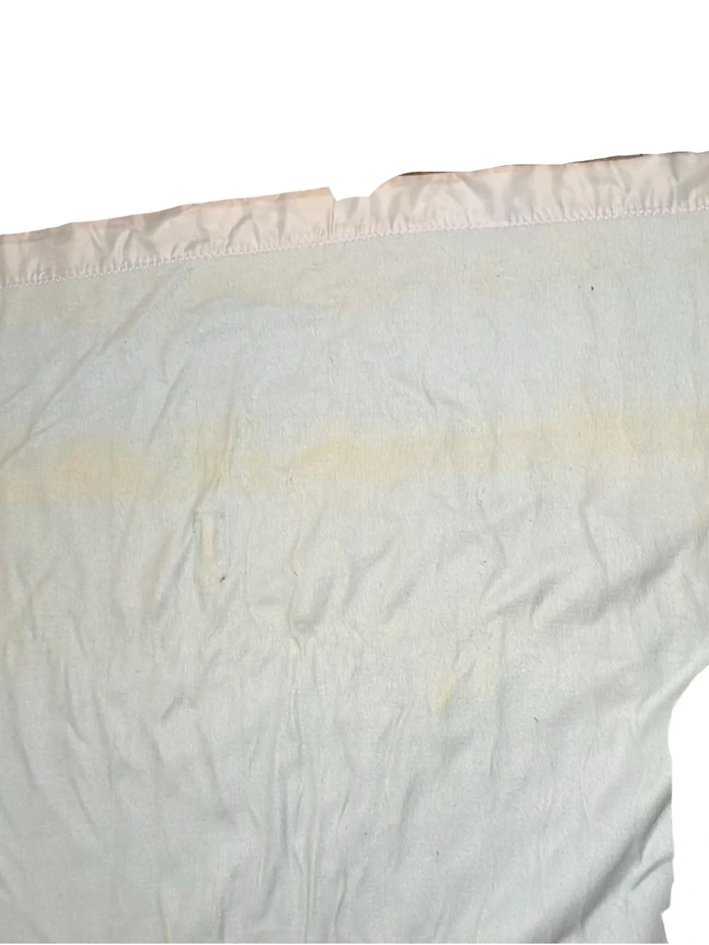 Westinghouse Satin Trim Automatic Blanket Acrylic Soft 80X73 Vintage